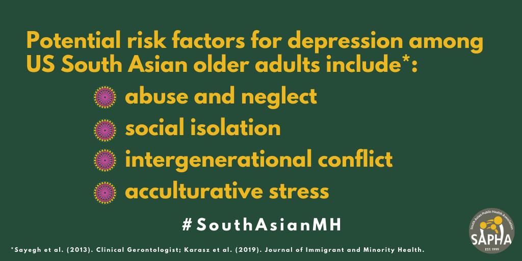 World Mental Health Day 2015 - Depression in the South Asian